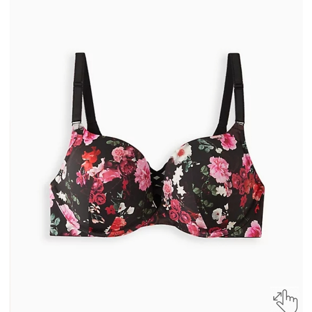NWOT Torrid 40ddd plunge push up bra